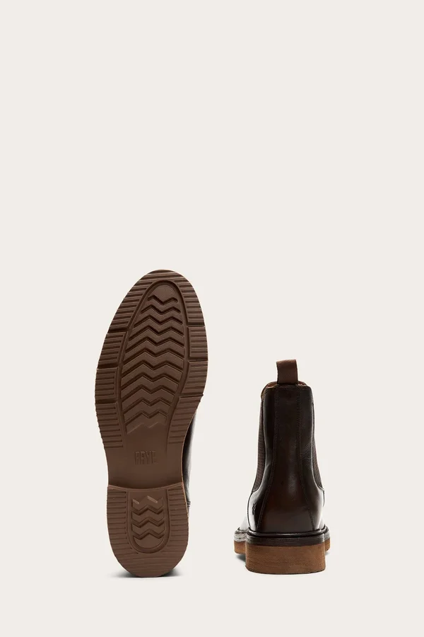 Frye Bowery Light Chelsea Boots in Bronze - Men's Size 10.5