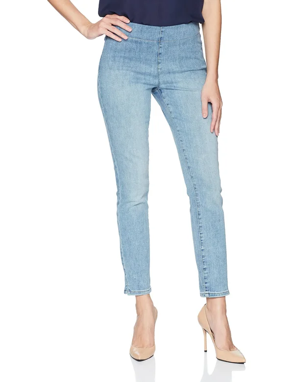 Women's Nydj Alina Pull-On Ankle Skinny Jeans, Size 00 - Blue