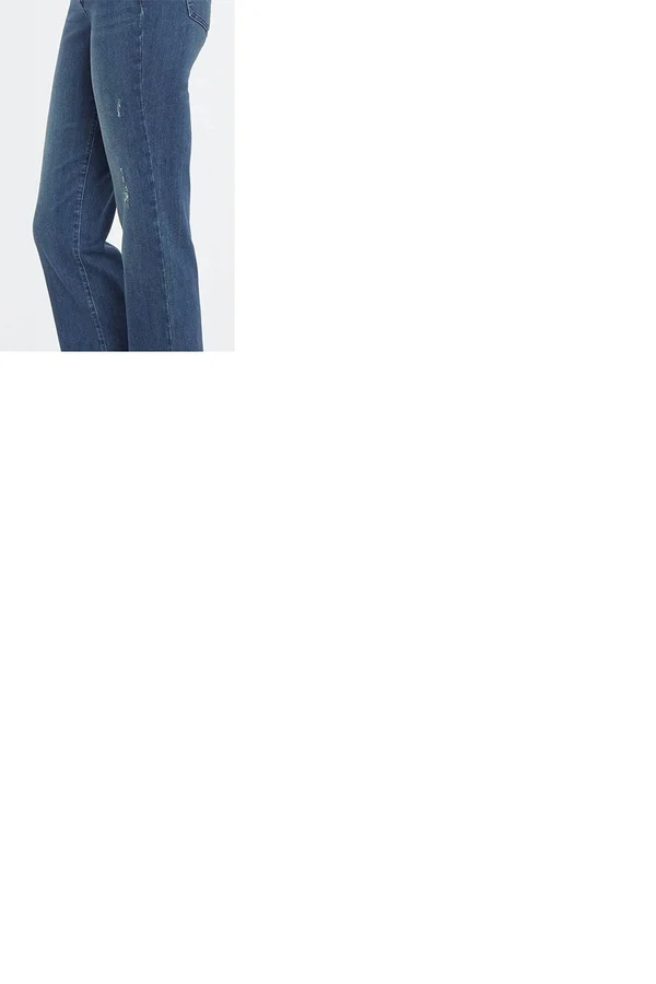 Nydj Women's Marilyn Straight Ankle Jeans in Greenwich - Regular, Size: 0, Denim