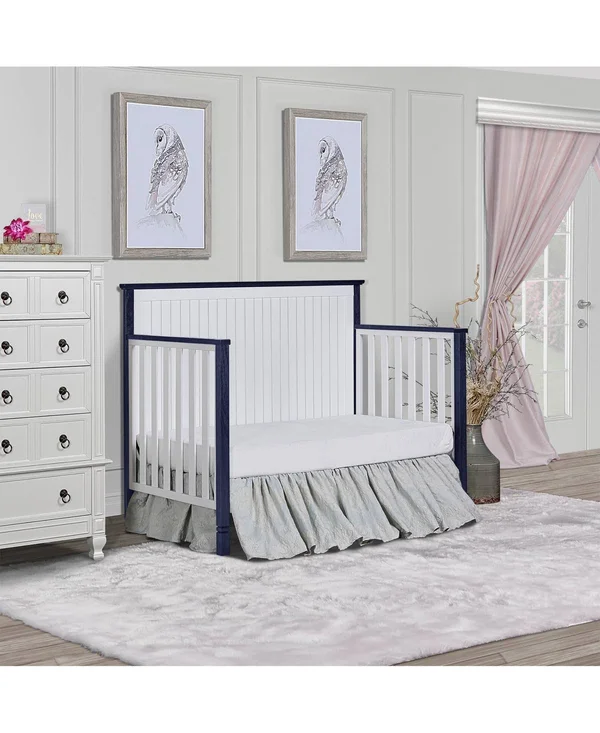 Dream on Me Alexa II 5 in 1 Convertible Crib - Silver