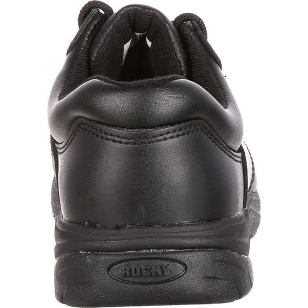 Rocky SlipStop Plain Toe Oxford Black