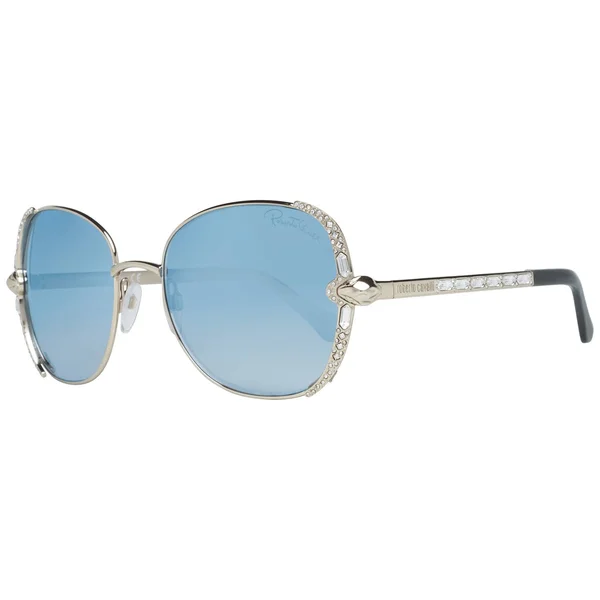Roberto Cavalli Subra Rc974s 32x Gold Oval Sunglasses