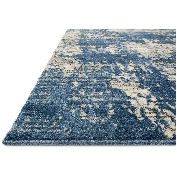 Loloi Emory Eb-11 5&3x22 x 7&7x22 Blue - Granite Rug