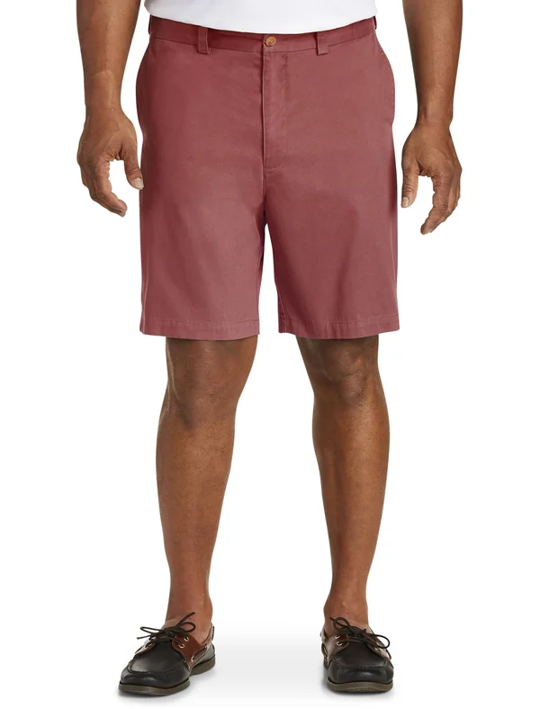 Big & Tall Harbor Bay Waist-Relaxer Shorts - Nantucket Red - Size 66 L - Men's, Size 66