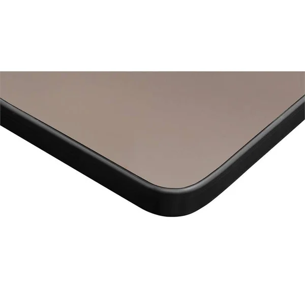 Regency TVX3030BECM 30 in. Via Square X-Base Table Beige & Chrome