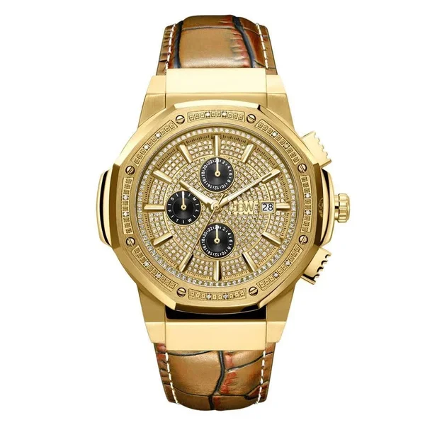 JBW Saxon, JB-6101L-10D Gold Male Watch