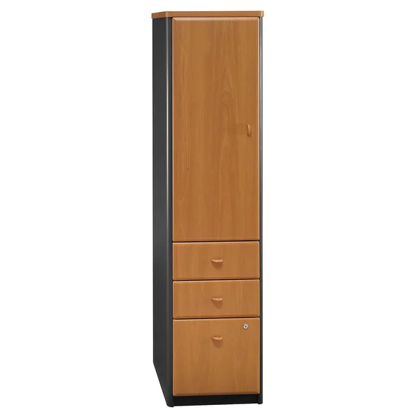 Bush Series A Vertical Locker - Natural Cherry