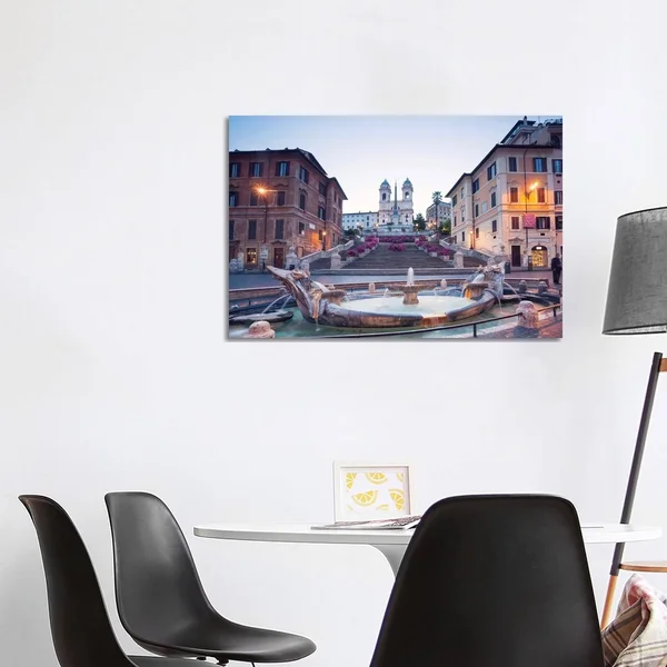 iCanvas Spanish Steps, Rome by Matteo Colombo Canvas Print 18x26x0.75