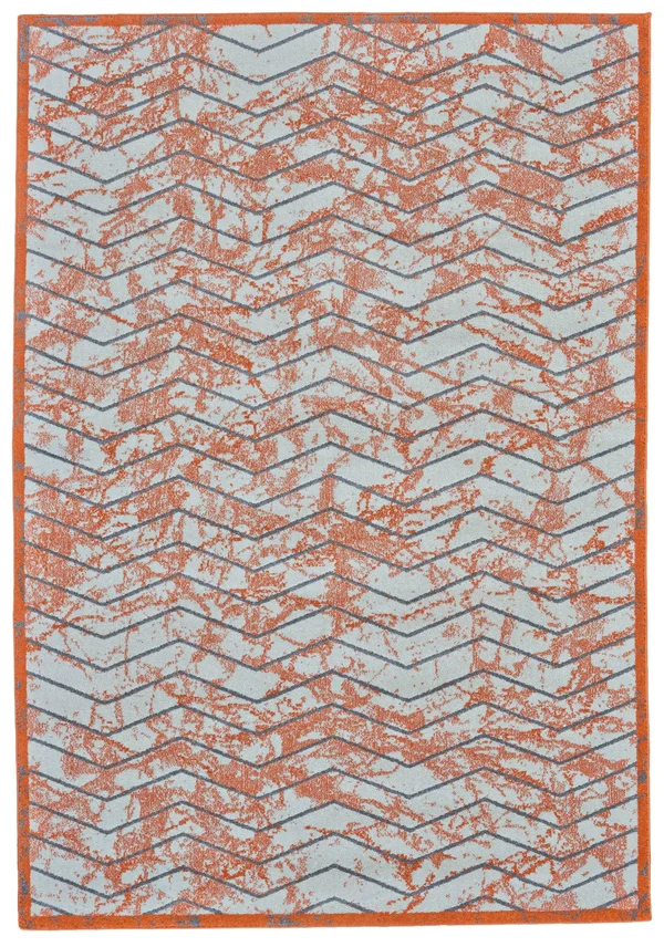 Room Envy Undira Nectarine Area Rug, Size: 8' x 11', Orange