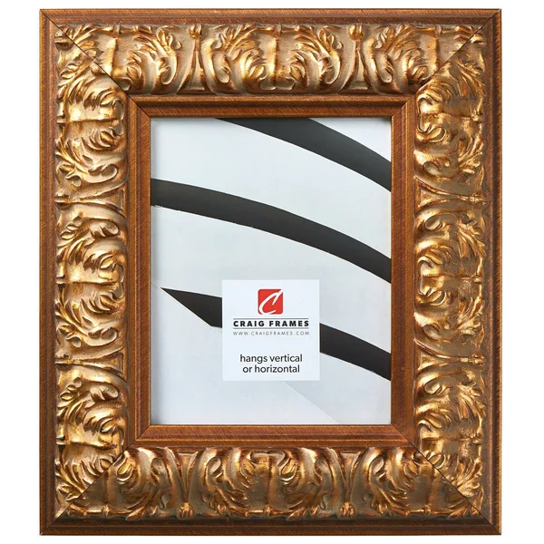 Craig Frames Barroco - Antique Gold Baroque Picture Frame, 14 x 20 inch