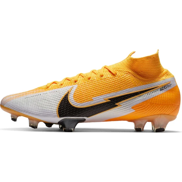Nike Mercurial Superfly 7 Elite FG Firm-Ground Soccer Cleats in Orange - Size: 12.5, Aq4174-801