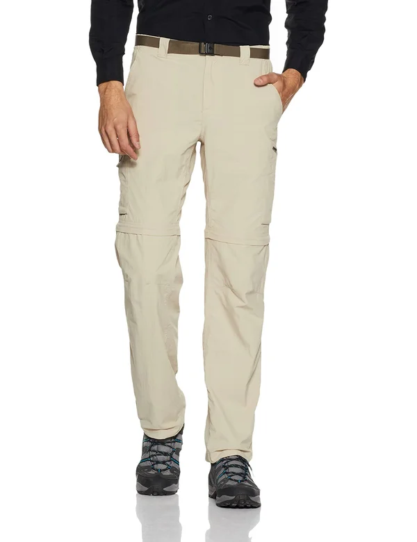 Columbia Men's Silver Ridge Convertible Pant - Fossil - 44 - 30