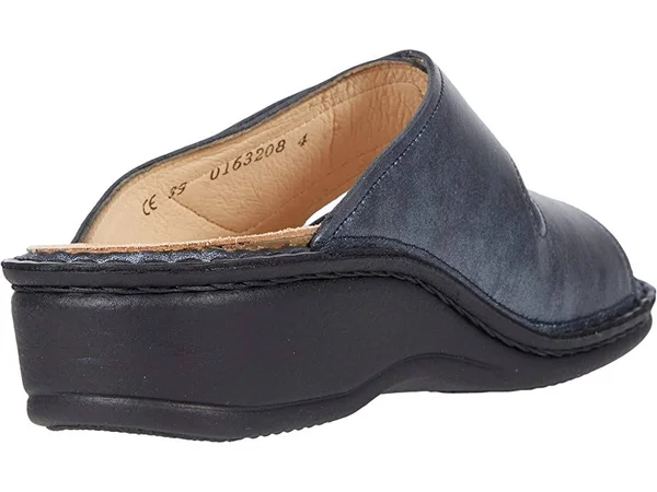 Finn Comfort Jamaica Blue Fowler Leather Soft Footbed 37