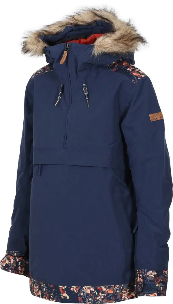 Roxy Shelter Pullover Insulated Jacket (Closeout) - peacoat S