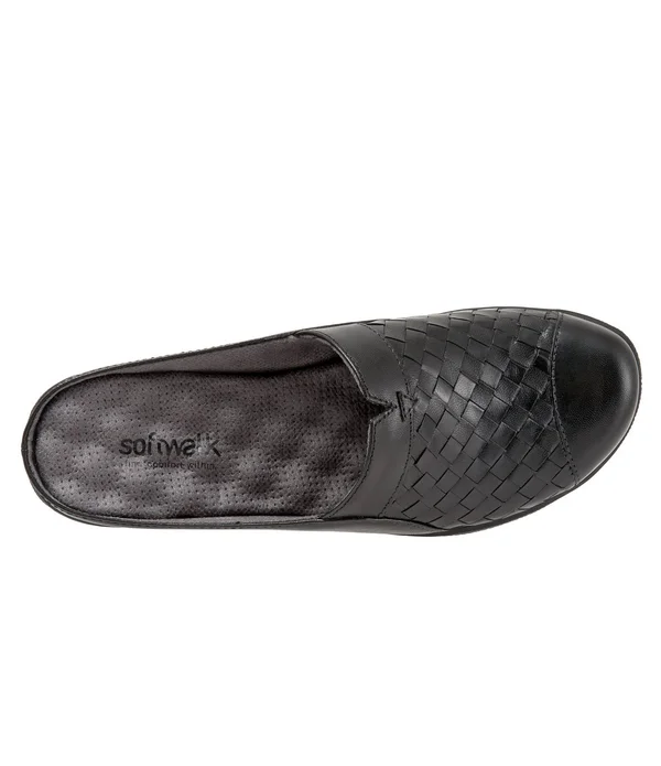 Softwalk Women's San Marcos Woven, Size: 12 Medium, Black