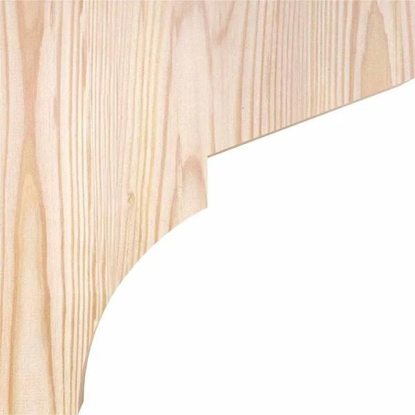 5 1/2x22W x 10x22D x 18x22H Monterey Smooth Corbel, Douglas Fir