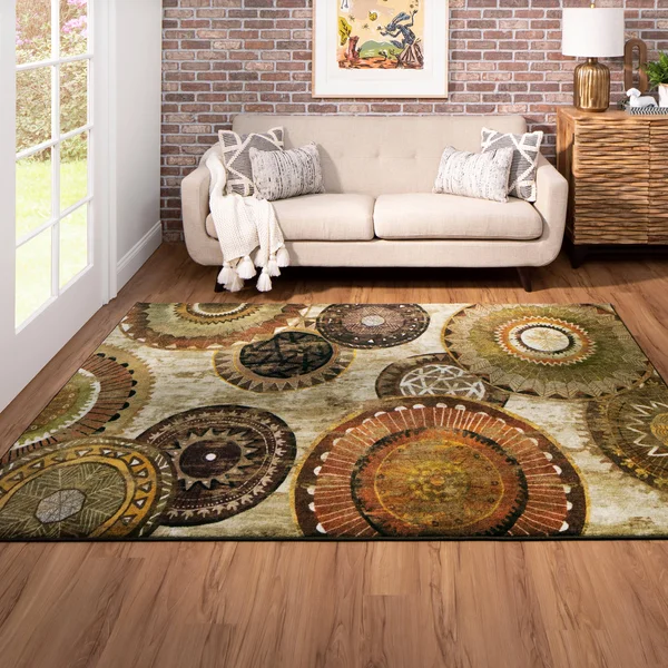 Mohawk Home Armindale Brown Area Rug - 2& x 10&