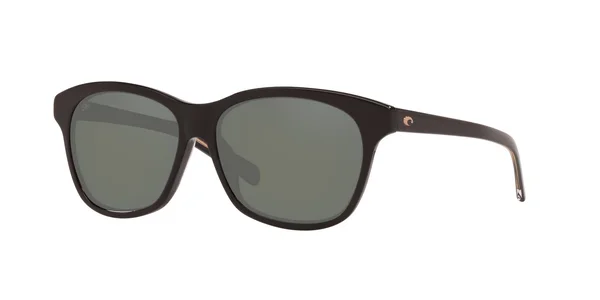 Costa Del Mar Sarasota Sunglasses Shiny-Black Gray 580G