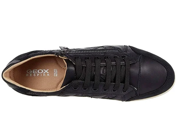 Women's Geox Myria Sneaker, Size 5US - Black