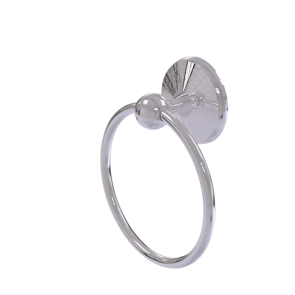 Allied Brass MC-16 Monte Carlo Collection Towel Ring, Polished Chrome