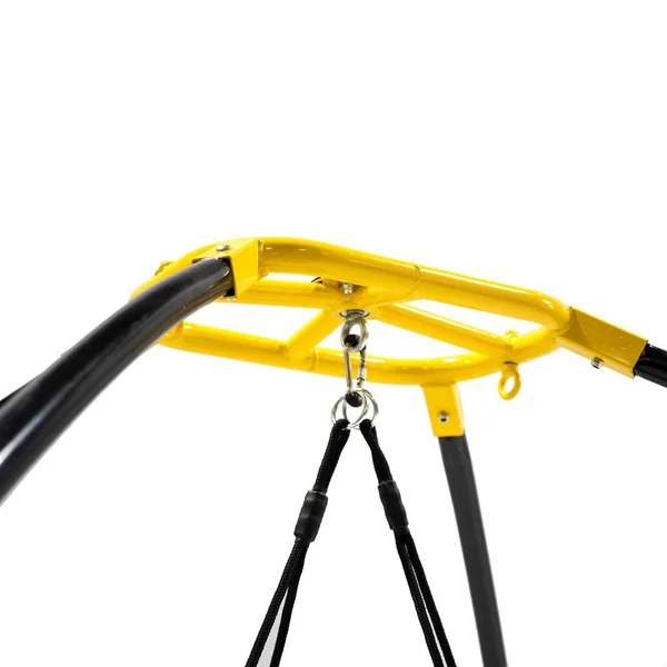 Jumpking Backyard 360-Degree Adjustable Height UFO Swing Set, Yellow