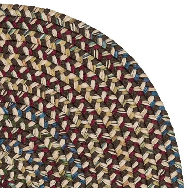 Colonial Mills WY71R084X084 7 x 7 ft. Worley Round Rug Burgundy