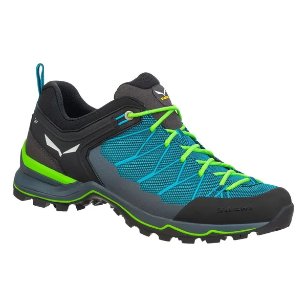 Salewa Men's Mtn Trainer Lite Boot - 8 - Malta/Fluo Green