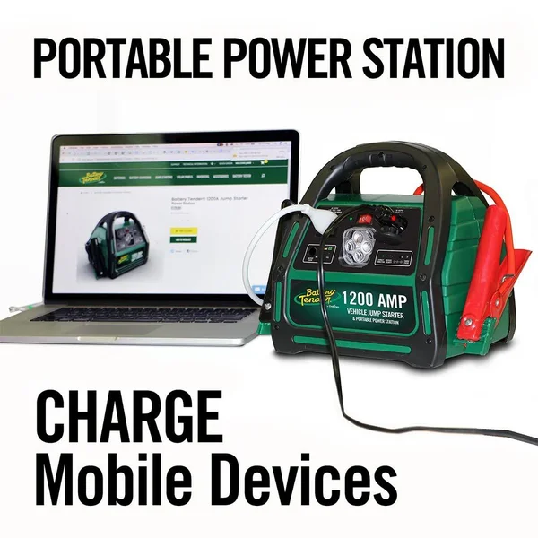 Battery Tender 1200 Amp Jump Starter and Power Station