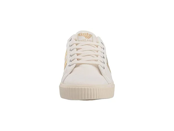 Gola Women's Tennis Mark Cox Sneakers, 5, Off White/Gold