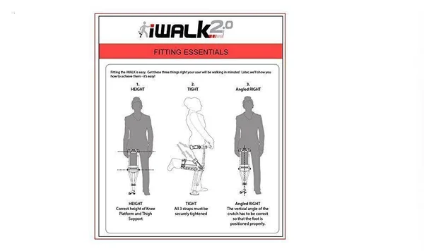 Iwalk 2.0 Hands Free Crutch