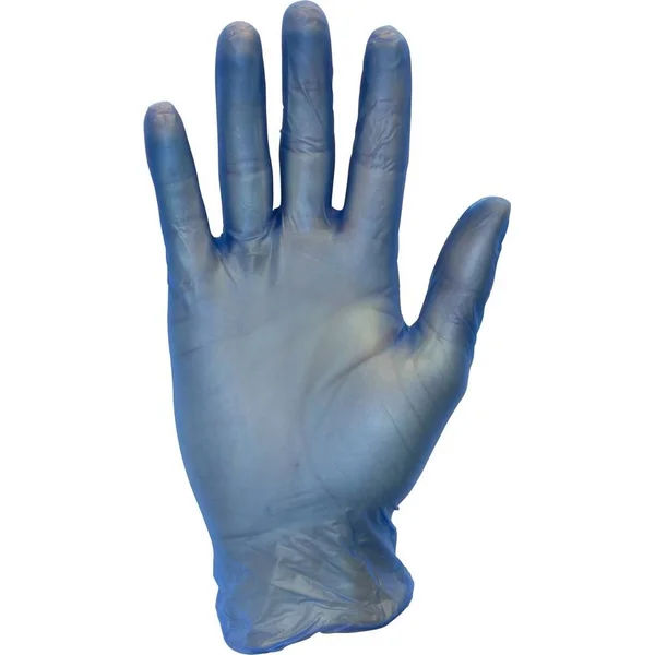 XL, Powder Free Blue, Vinyl Gloves, Non-Medical (100 per Box, 10 per CASE)