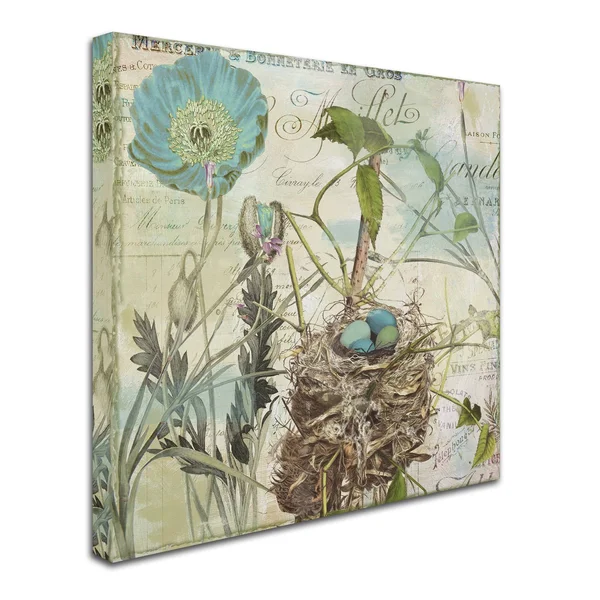 Trademark Fine Art Nesting I Canvas Art by Color Bakery, Size: 24 x 24