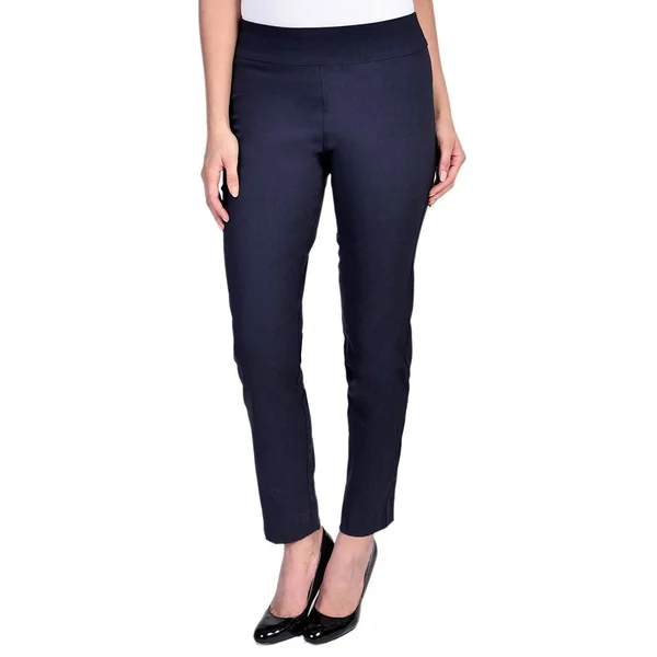 Krazy Larry Women's Pull-On Ankle Pants Navy, 8