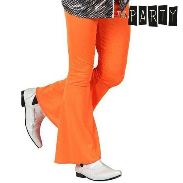 Adult Trousers Disco Orange M/L