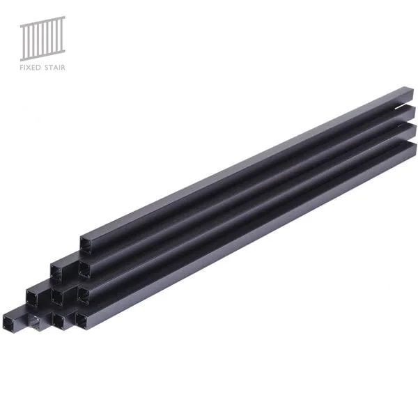 Series 100 - 36x22 Round Baluster Kit for 4& Fixed Angle Stair Rails - Gloss White Finish