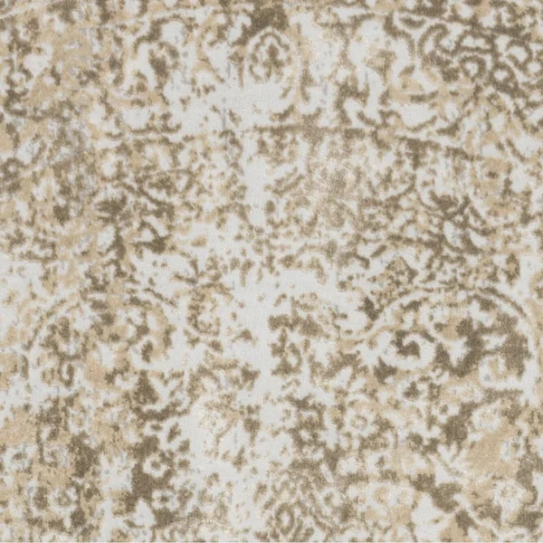 Alexander Home Mason Distressed Traditional Persian Rug - 5&3x22 x 5&3x22 - Champagne/Light Grey