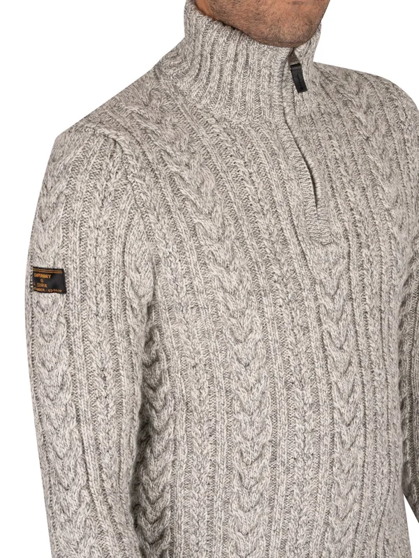 Superdry Jacob Henley Sweater M