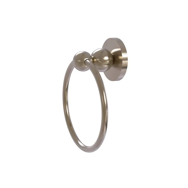 Allied Brass BL-16 Bolero Collection Towel Ring, Matte Black