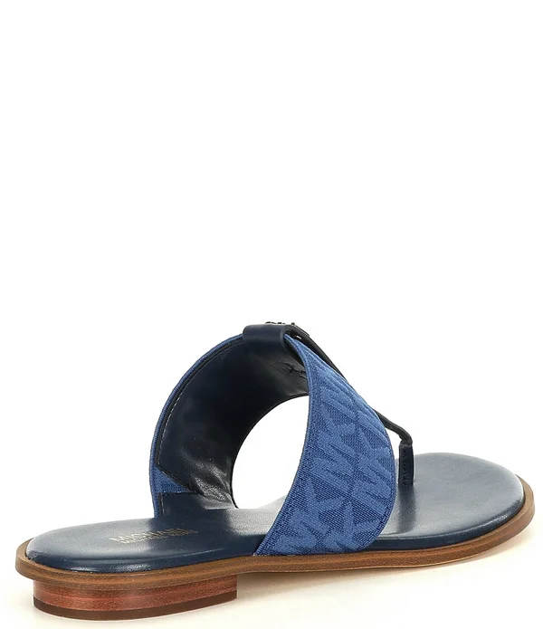 Michael Michael Kors Women's Verity Thong Sandals - Black - 10M