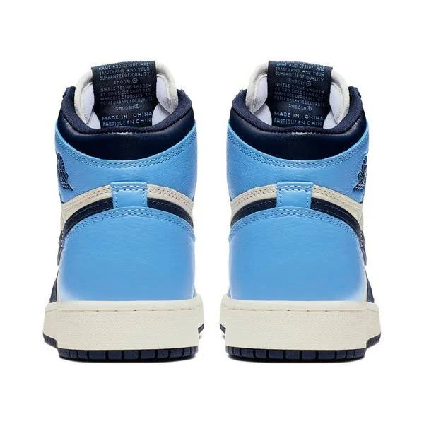 Air Jordan 1 Retro High OG GS Obsidian University Blue - Size 5 Kids