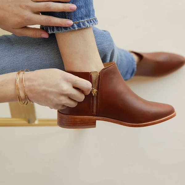 Nisolo Lana Boot - Women's Brandy, 7.0