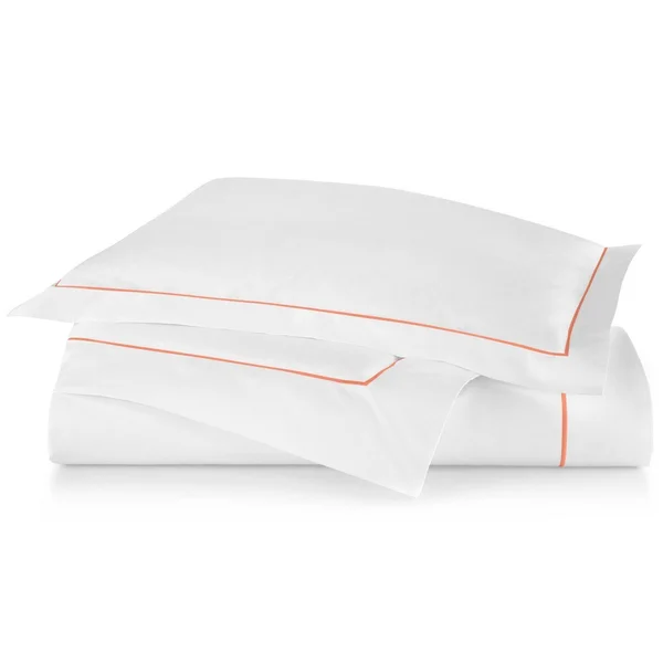 Peacock Alley Coral Boutique Percale Duvet Cover -King/California King