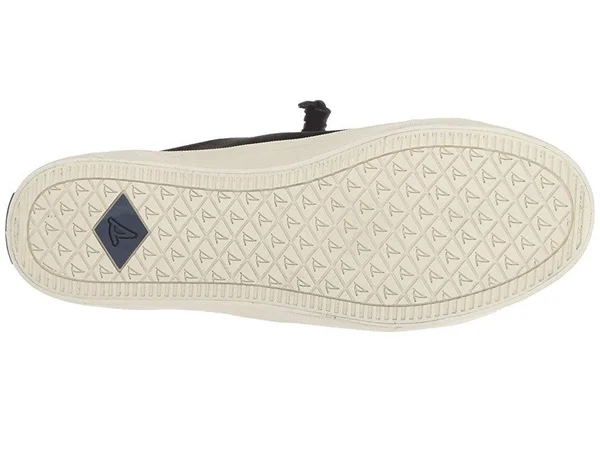 Sperry Women's Crest Vibe Washable Leather Sneakers - Black - Size 8