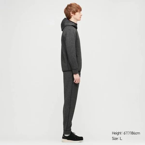 Uniqlo Men's Ultra Stretch Dry Sweatpants - Black, L