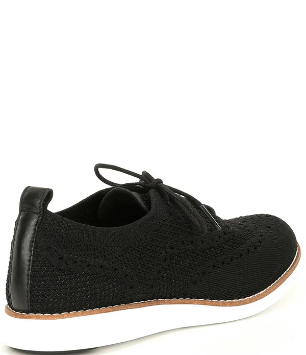Cole Haan Women's Original Grand Wingtip Oxford Black Knit 6