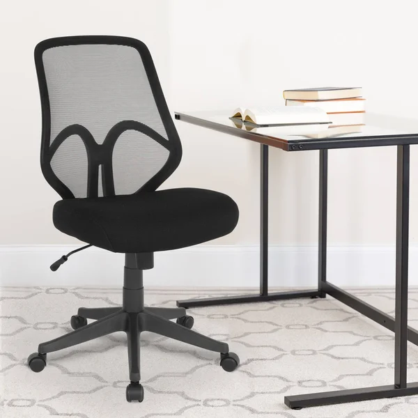 Flash Furniture Black Salerno Series High Back Mesh Office Chair