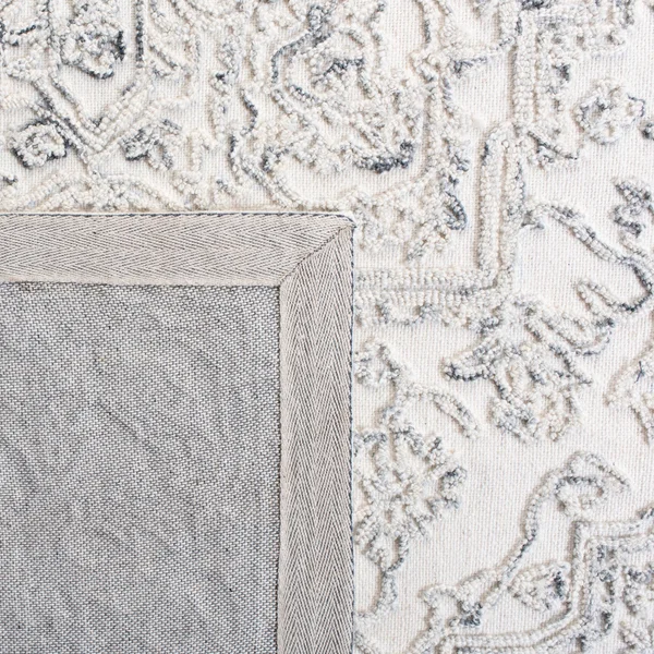 Safavieh Trace Rug Collection TRC302H - Ivory - Charcoal - 4' x 6'