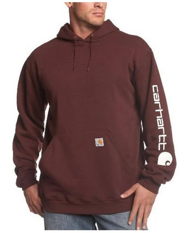 Carhartt Loose Fit Midweight Logo Sleeve Graphic Sweatshirt - Port