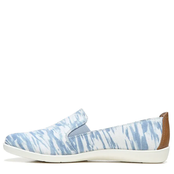LifeStride Womens Next Level Slip on Shoes Blue - Multi 5.5 M