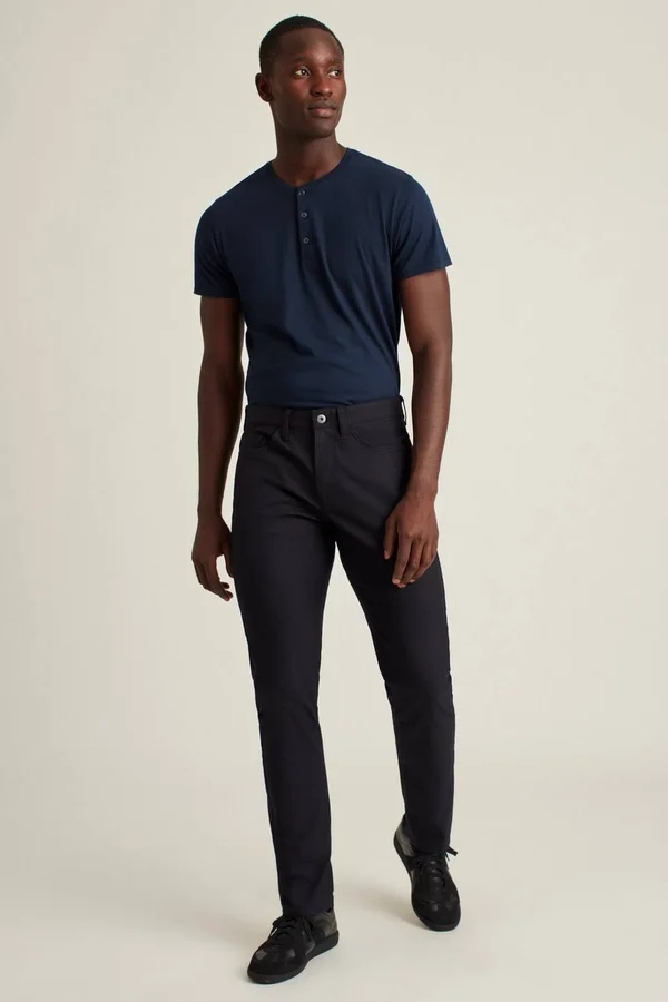 Bonobos Tech 5-Pocket - Black - Casual Pants